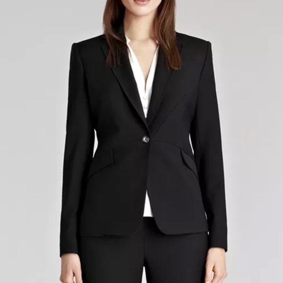 Reiss Black Suit Set - includes jacket, pants and skirt - Picture 1 of 8